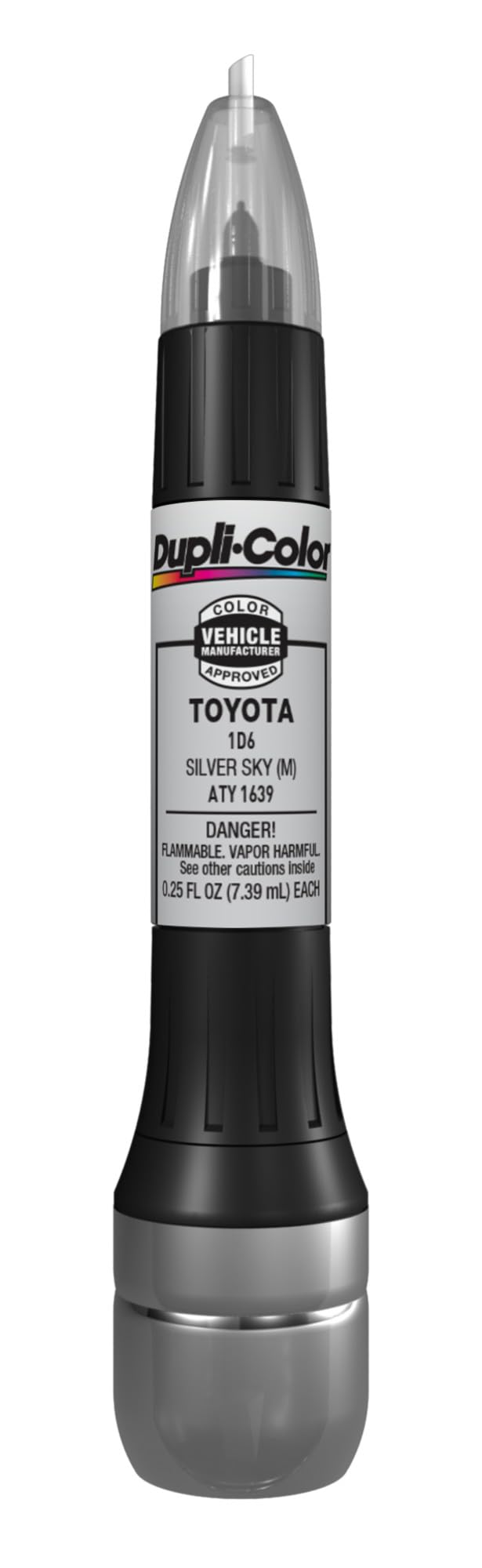 Dupli-Color Scratch Fix All-in-1 Touch Up Paint, Gloss, Silver Sky (M), .50 fl. oz.