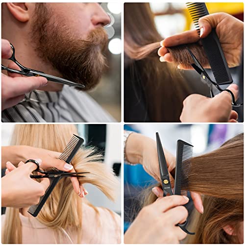 Ansnbo Professional Hair Cutting Scissors, 6 Inch Premium Stainless Steel Hair Shears Barber Scissors With Sharp Blades Best Hair Cutting Shears For Women Men Pets Salon Home And Barber #TOP5