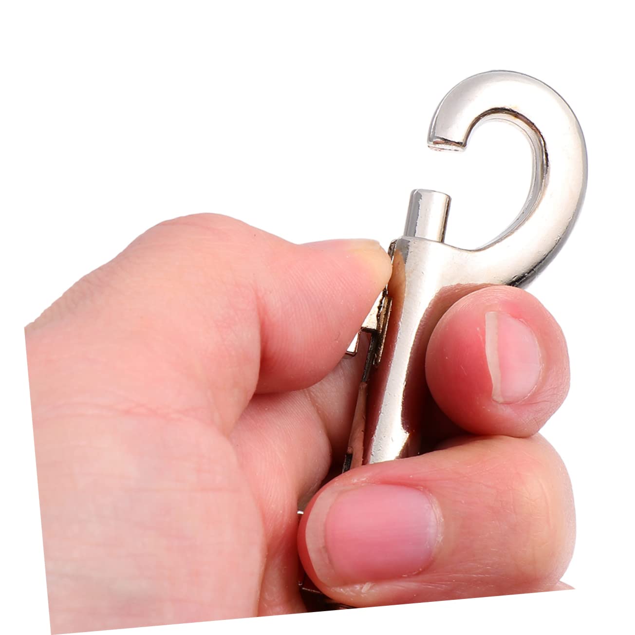 12piezas Ganchos De Mosquetón Para Correas De Perro y Equipaje Clips De Sujeción Resistente Para Actividades Al Aire y Decoración