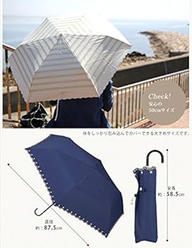 Amazon.co.jp: 【2022年】Wpc. 日傘 遮光星柄スカラップ ミニ