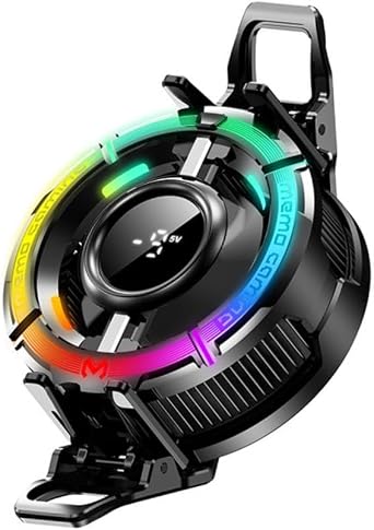 Coofbe G steregeli 6000 RPM Turbo Fan I kl  Klipsli Buz Etkili Telefon So utucu Radyat r T m Telefonlara Uyumlu