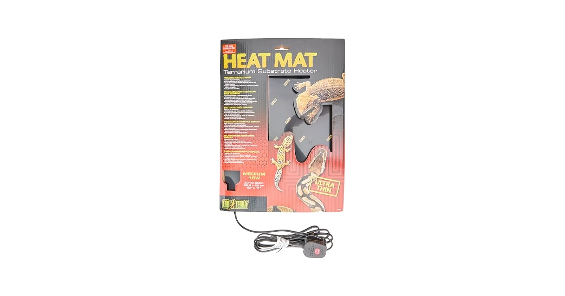 EXO TERRA HEATING TOP M、EASY GLO THERMO Amazon.com : Exo Terra Heat Mat - Reptile Terrarium