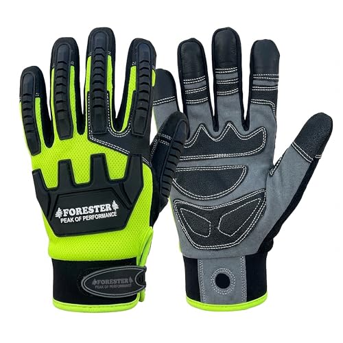 FORESTER Hi-Vis Ultimate Impact Safety Gloves...
