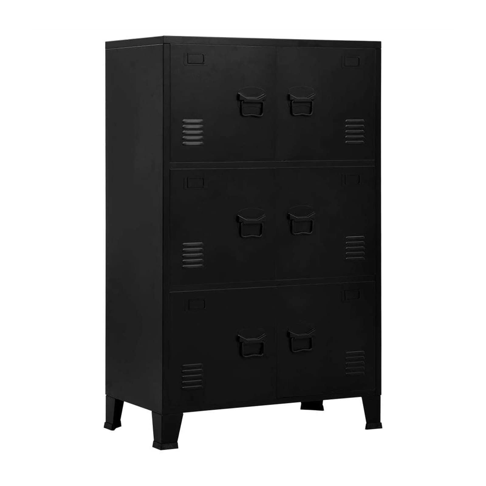 Aioneer Heavy Duty Steel File Cabinet - Industrial Style Filing Cupboard For Home Office Nization Secure Storage Multiple Cabinets For Documents & Supplies