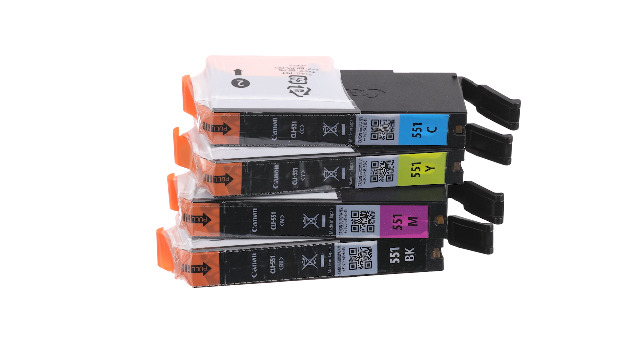 Canon CLI-551 C M Y BK Pack of 4 cartridges (Black Cyan Magenta