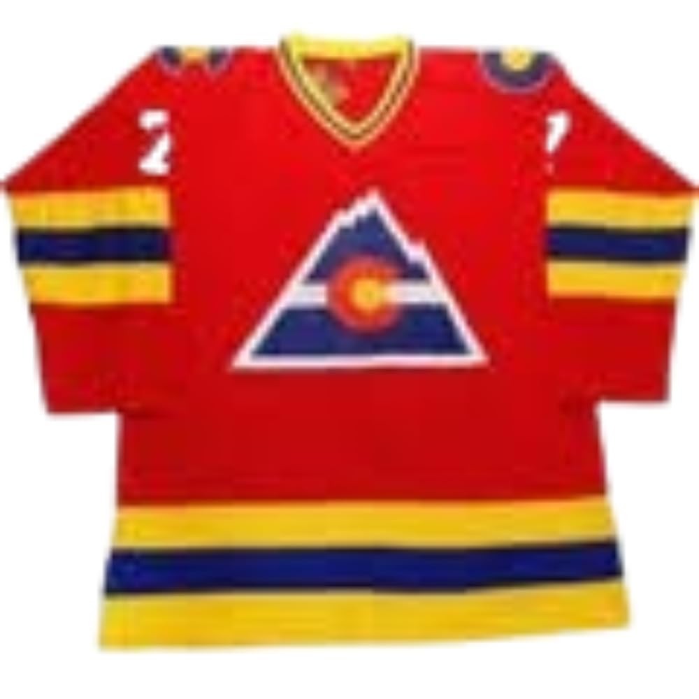 Colorado Denver Sewn Custom Hockey Jersey Any Name Number Sizes