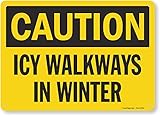 10 Best Ways to Prevent Rust in Winter: A 2026 Guide 8 SmartSign Icy Walkways Caution S