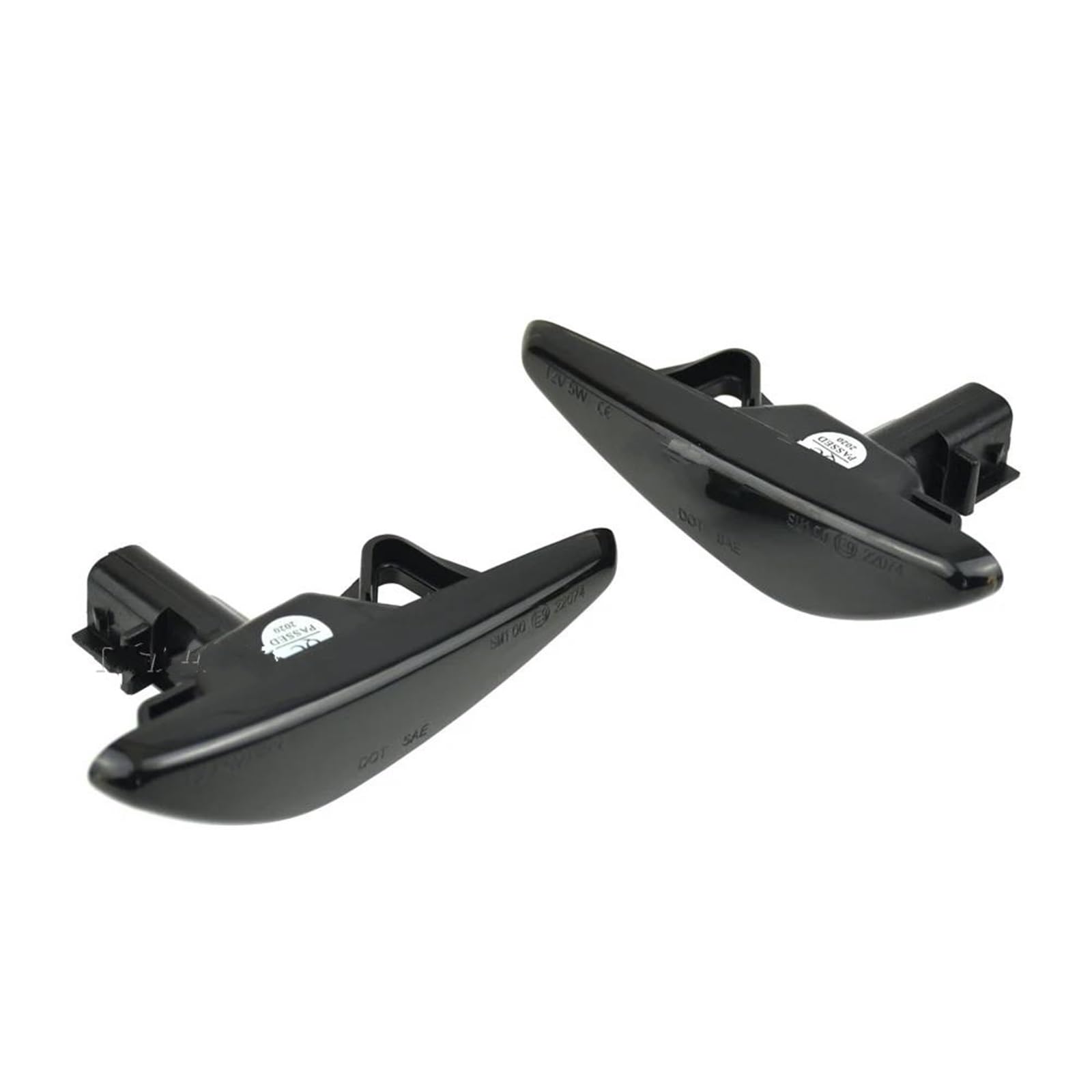 Generico Frecce auto Per Fiat 124 Per Spider 2017-2020 Lampada sequenziale a LED Indicatore lampeggiante dinamico Indicatore di direzione(Dynamic Smoked)