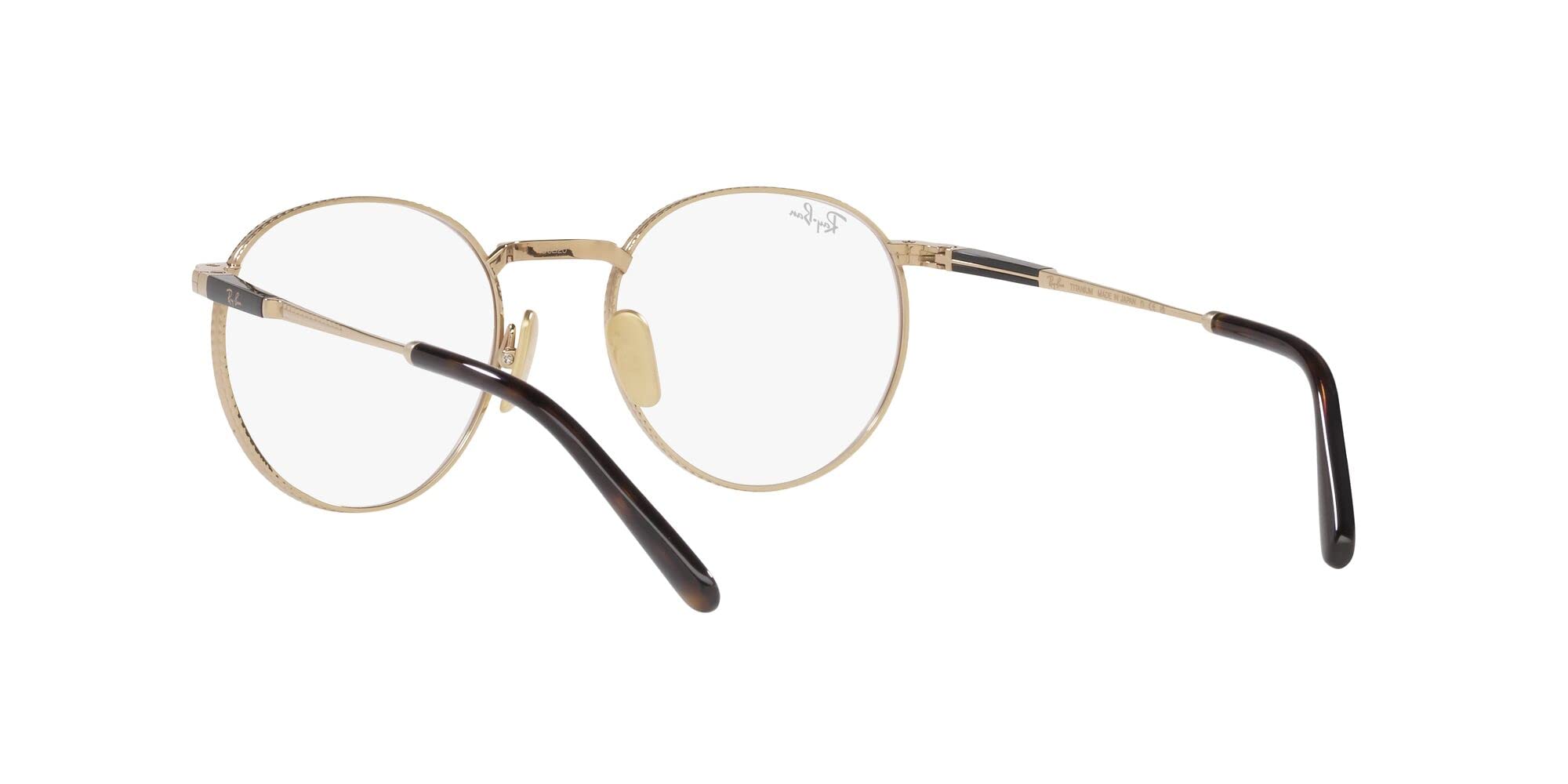 Ray-Ban Unisex okulary oprawki, Złoty/Obiektyw Demo, Złoty/Obiektyw Demo