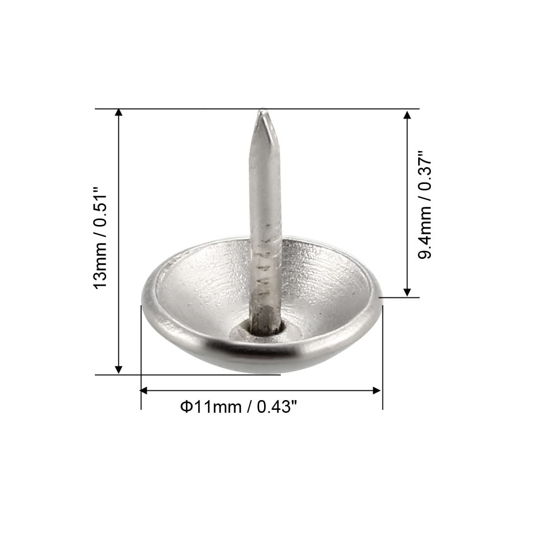Pins de poussée Clous De Punaise, Rembourrage