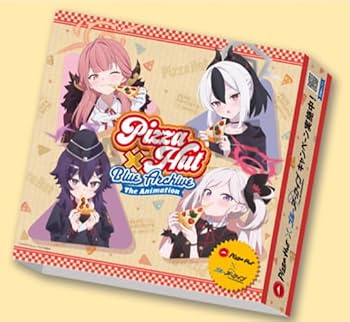 ブルーアーカイブ ×ピザハット コラボ  描き下ろし クリアファイル 4種セット ピザハット×TVアニメ「ブルーアーカイブ The Animation