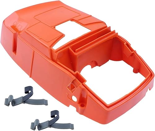 Fricgore Piezas de repuesto para cubierta de motor de cilindro superior Soporte de cubierta para motosierra Husquarna 362 365 371 Parte 2 tiempos