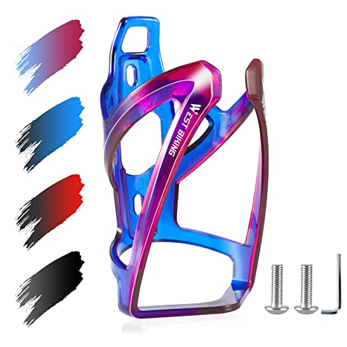 West Biking Flaschenhalter Fahrrad, langlebige ultraleichte Kunststoff Wasserflaschenhalter, leichte PC Getränkehalter für Fahrrad, Radfahren Flaschenhalter Käfige für MTB, Rennrad, Mountainbikes