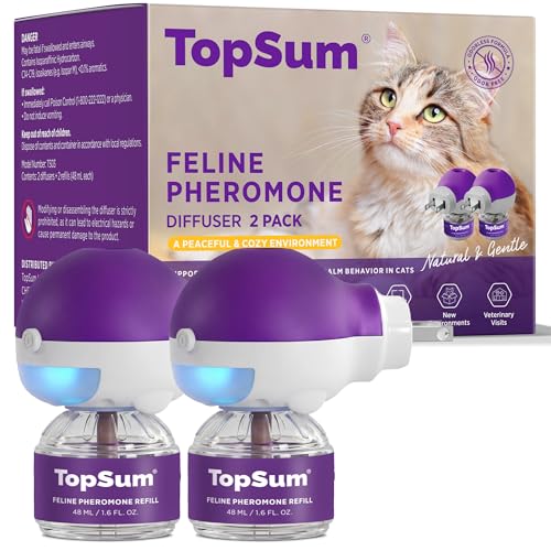 TopSum Cat Calming Pheromone Diffuser:...