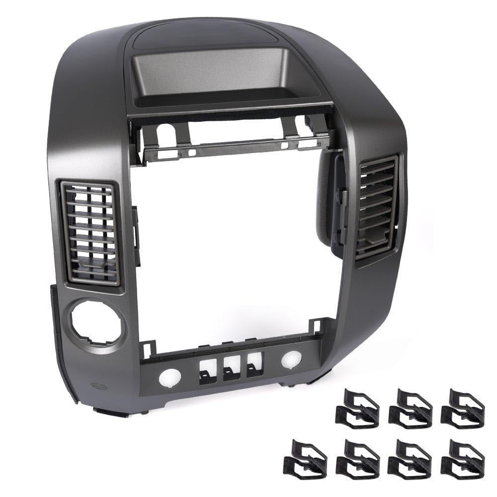 G-PLUS Center Dash Panel Finisher Bezel Compatible with Nissan Titan 2004-2006/Fit Nissan Armada 2005-2006 /Fit Nissan Pathfinder Armada 2004 682577S000