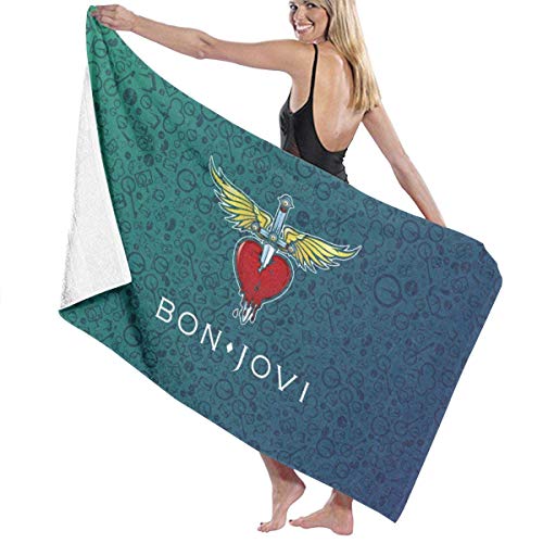 Preisvergleich Produktbild AGHRFH Bon Jovi Strandtuch Badetücher Badetücher Zubehör Pool Handtuch