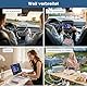 CD Player Auto mit USB/AUX-Anschluss, CENXINY Externer CD-Player fürs Auto, kompatibel mit Auto Radio, universeller CD Player fürs Fahrzeug, mit AUX-Kabel/USB-Verlängerungskabel