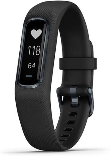 Garmin vivosmart 4 rastreador de actividad y fitness con monitor de pulso de buey y frecuencia cardíaca Negro, Oro con banda de bayas., Oro rosa con