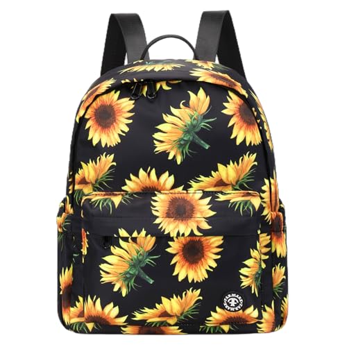 Sunflower Mini Backpack Purse Cute Small Backpack Purse for Women Girl Teen Casual Travel Shoulder Bag