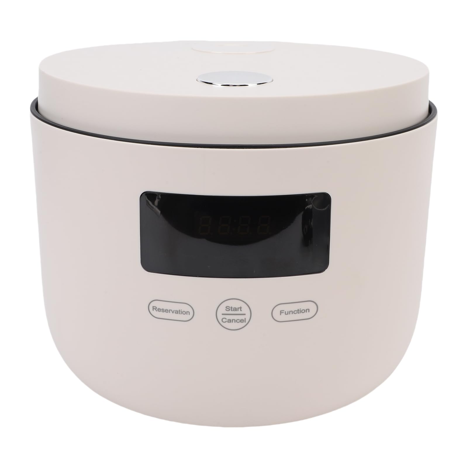 Cocoarm Mini Cuociriso, Pentola Elettrica In Acciaio Inossidabile 3L 500W Con Pentola Interna Antiaderente, Preimpostazione 24 Ore E Menu 8 In 1 Per Pasti In Famiglia, Tagliatelle, Zuppe, Uova
