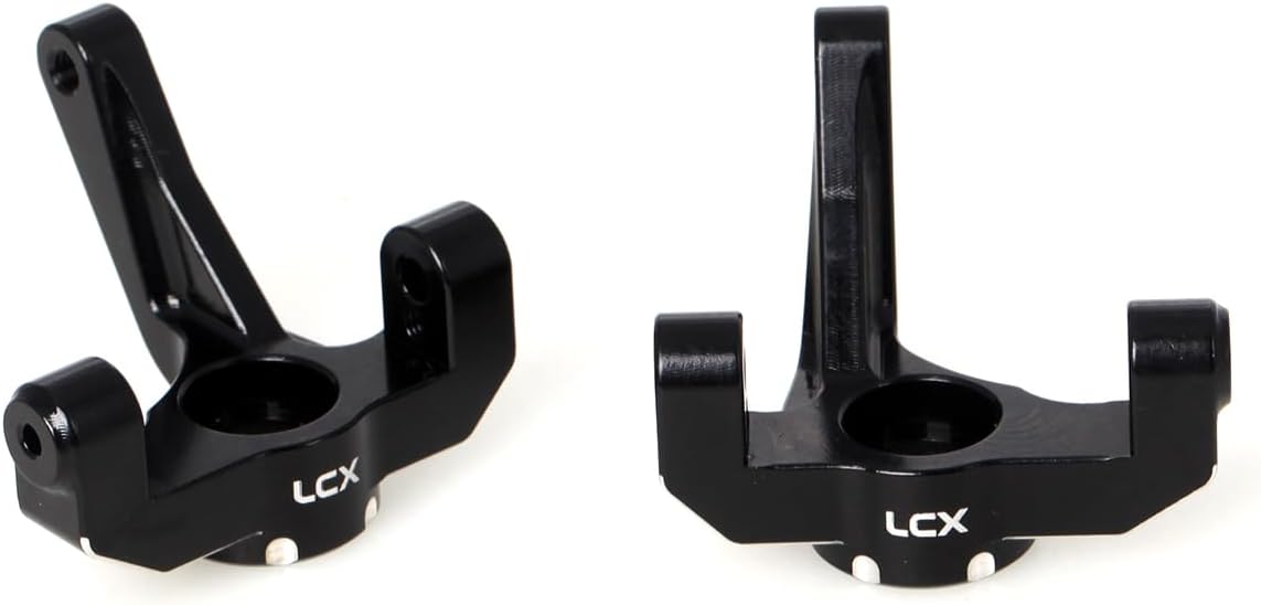 Racing RC Car CNC Machined Aluminum Front Steering Knuckle Spindle Set for 1/10 LOSI 22S, Upgrades Parts Accessories