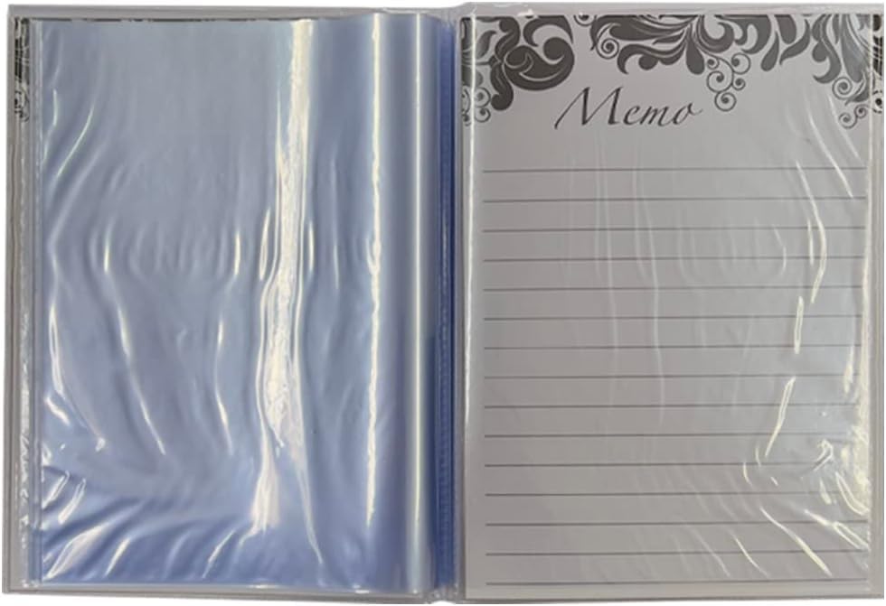 Album Fotografico A Tasche 13x18 Cm – 25 Albumini Classici Per 1000 Foto, Copertina Morbida E Salvaspazio