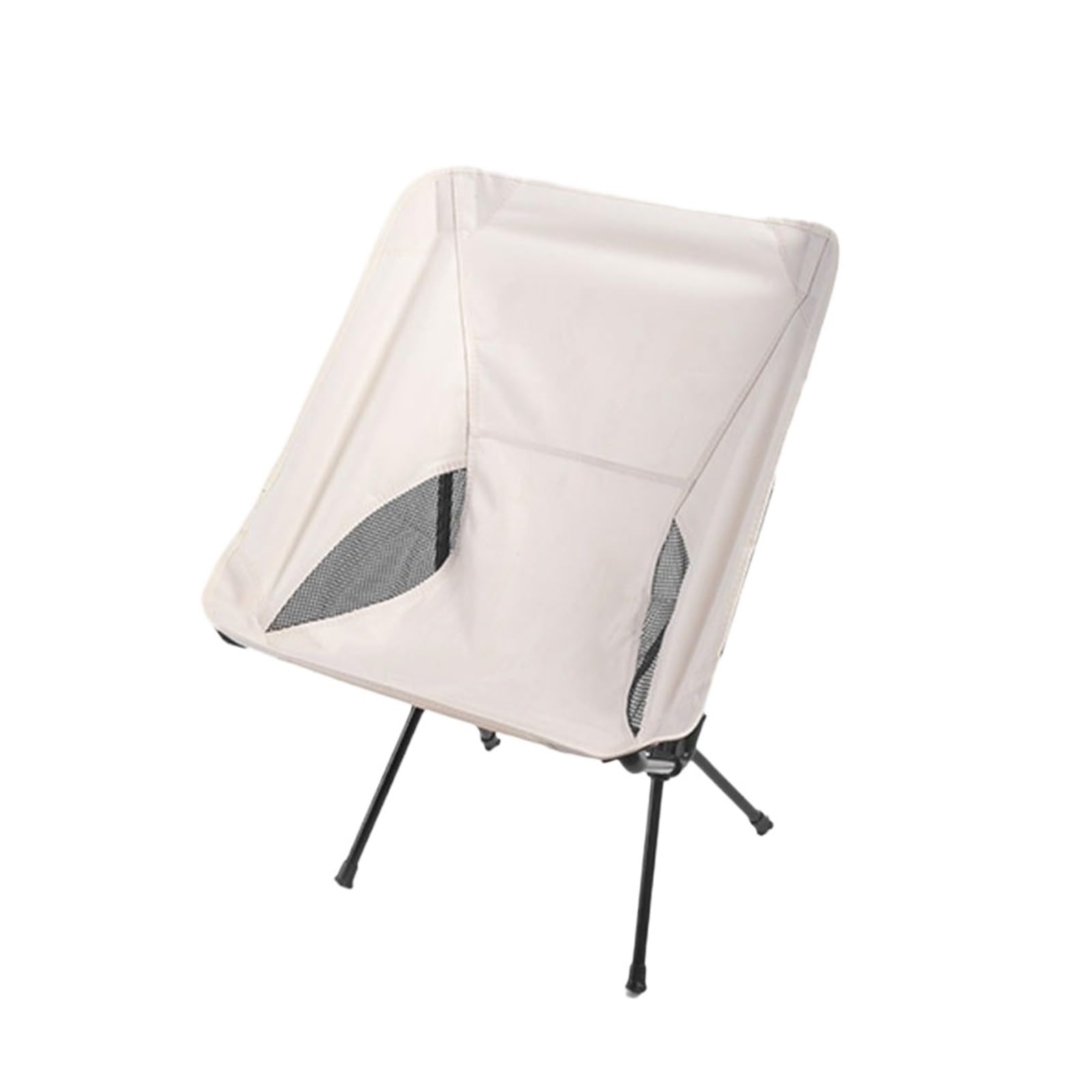 Chaise de camping lunaire blanche ultralégère pour randonnée et bivouac