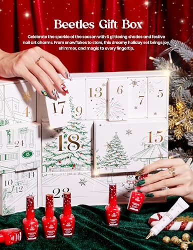 beetles Gel Polish Merry Glitzmas 2026 Gift Box miniatura 6