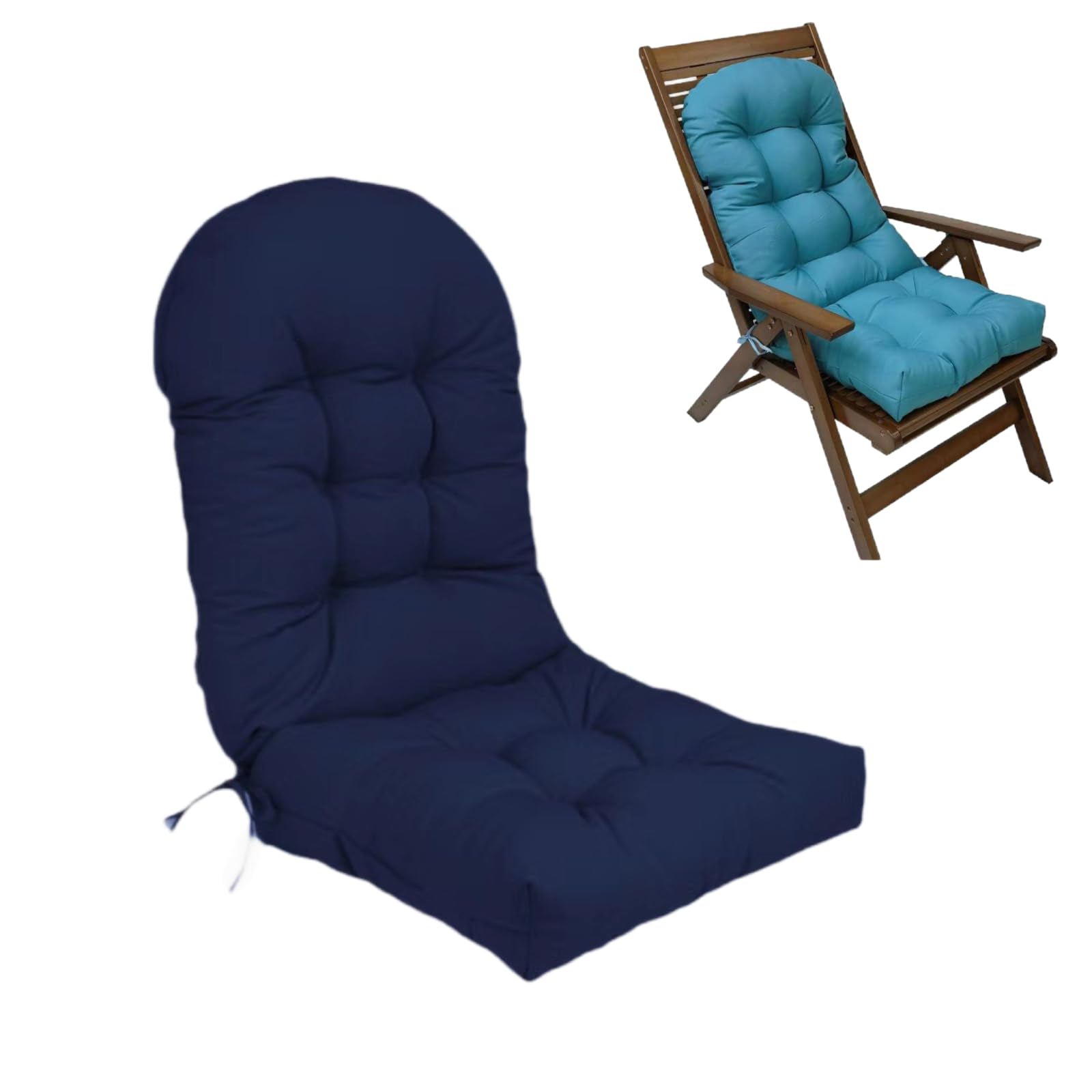 Comodo cuscino reclinabile in legno – spesso e morbido cuscino da viaggio per interni ed esterni, perfetto per spiaggia, giardino, vacanze, viaggi estivi e attività ricreative.