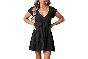 Women's Casual Summer Dress: Short Flowy Find