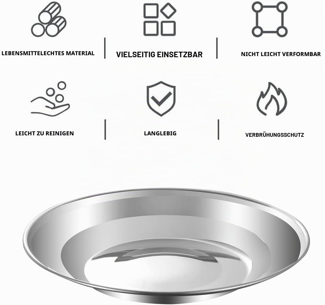 Outdoor Camping Besteck Set Edelstahl Geschirr Mess Kit