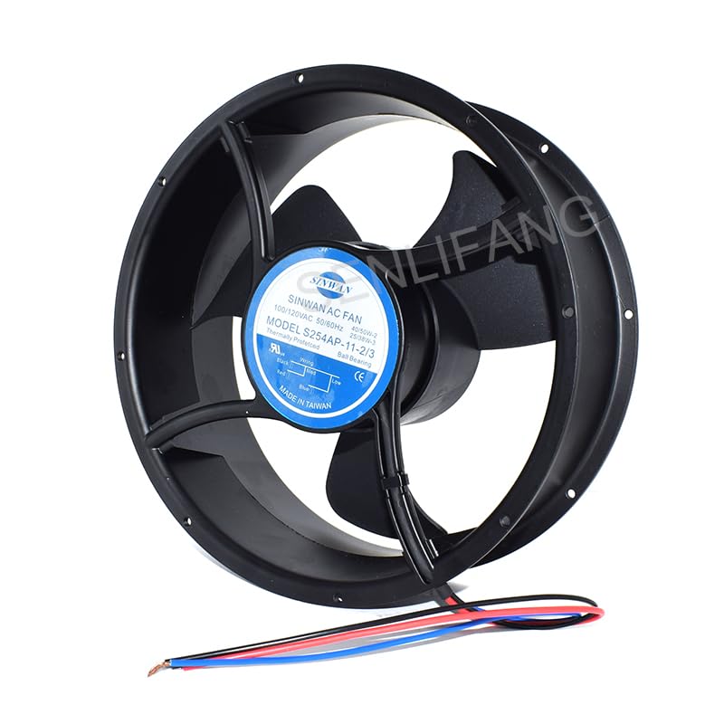 Ventola di raffreddamento per S254AP-11-2/3, 110 V, 3 fili, 25489, 254 mm, 1900/1450 giri/min, 620/470CFM