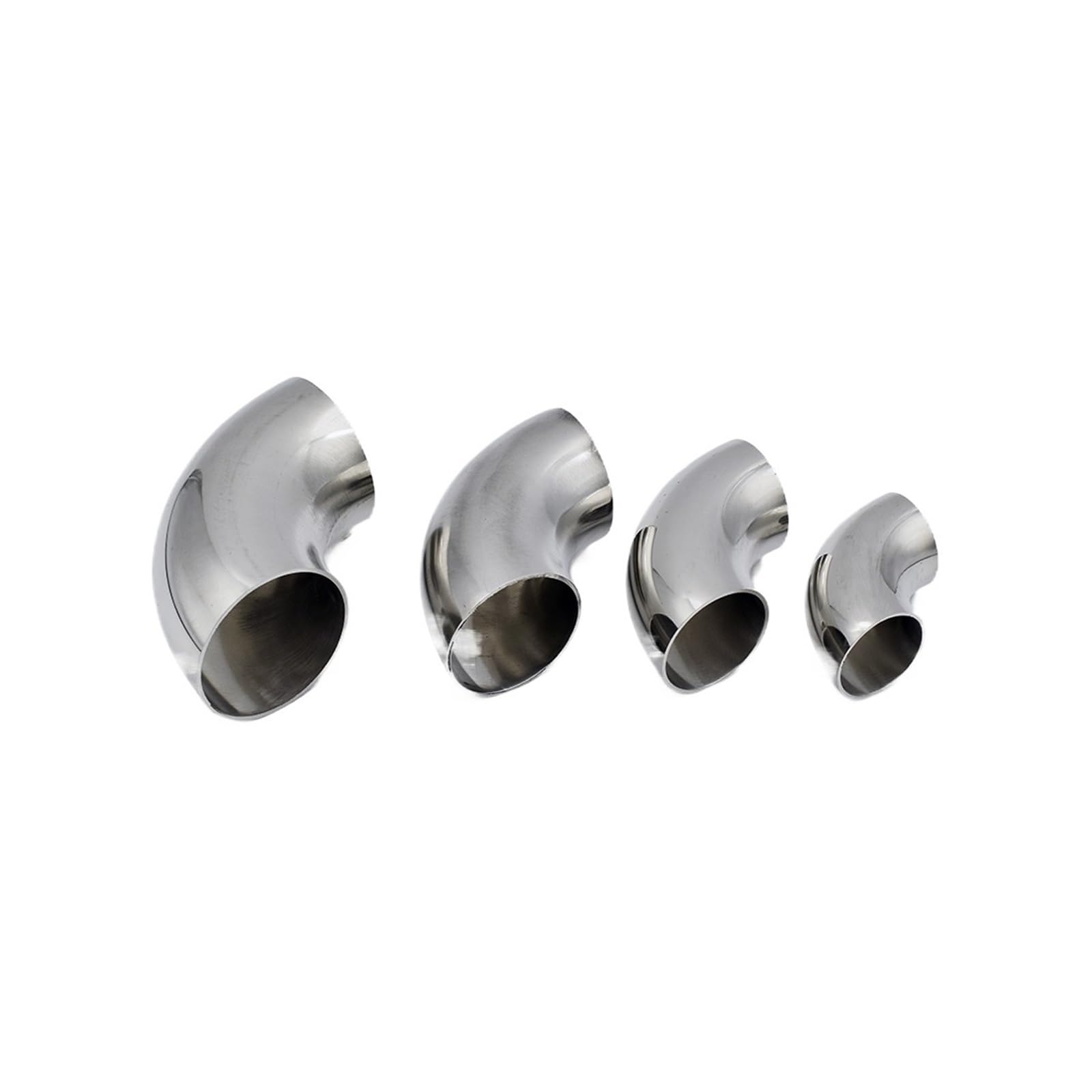RUAJOGYNVM OD 19/25/32/38/45/51/57/63/76/89/102mm SS304/SS316 Stainless Steel Elbow Welding 90 Degree Pipe Fittings(SUS316,25mm)