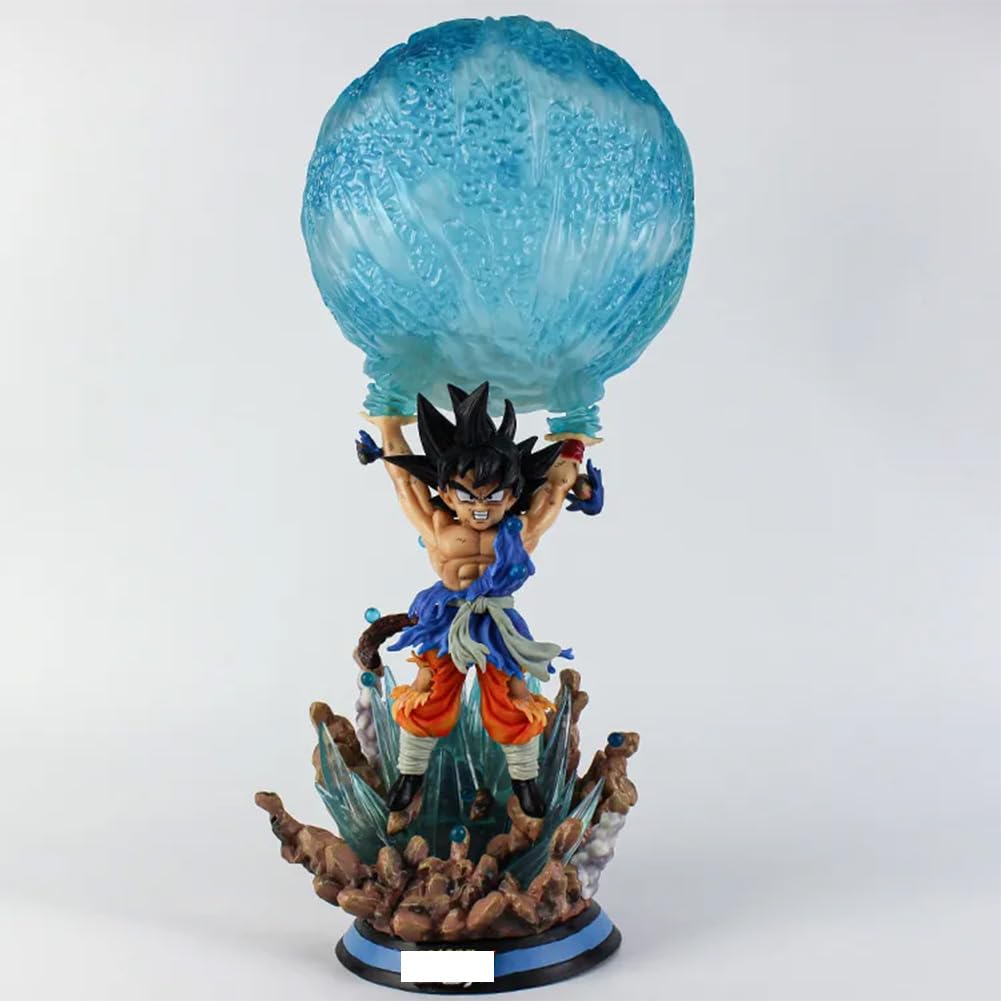 Amazon.co.jp: [BAOWENBEI] 孫悟空 元気玉 Ver. フィギュア 23cm/50cm