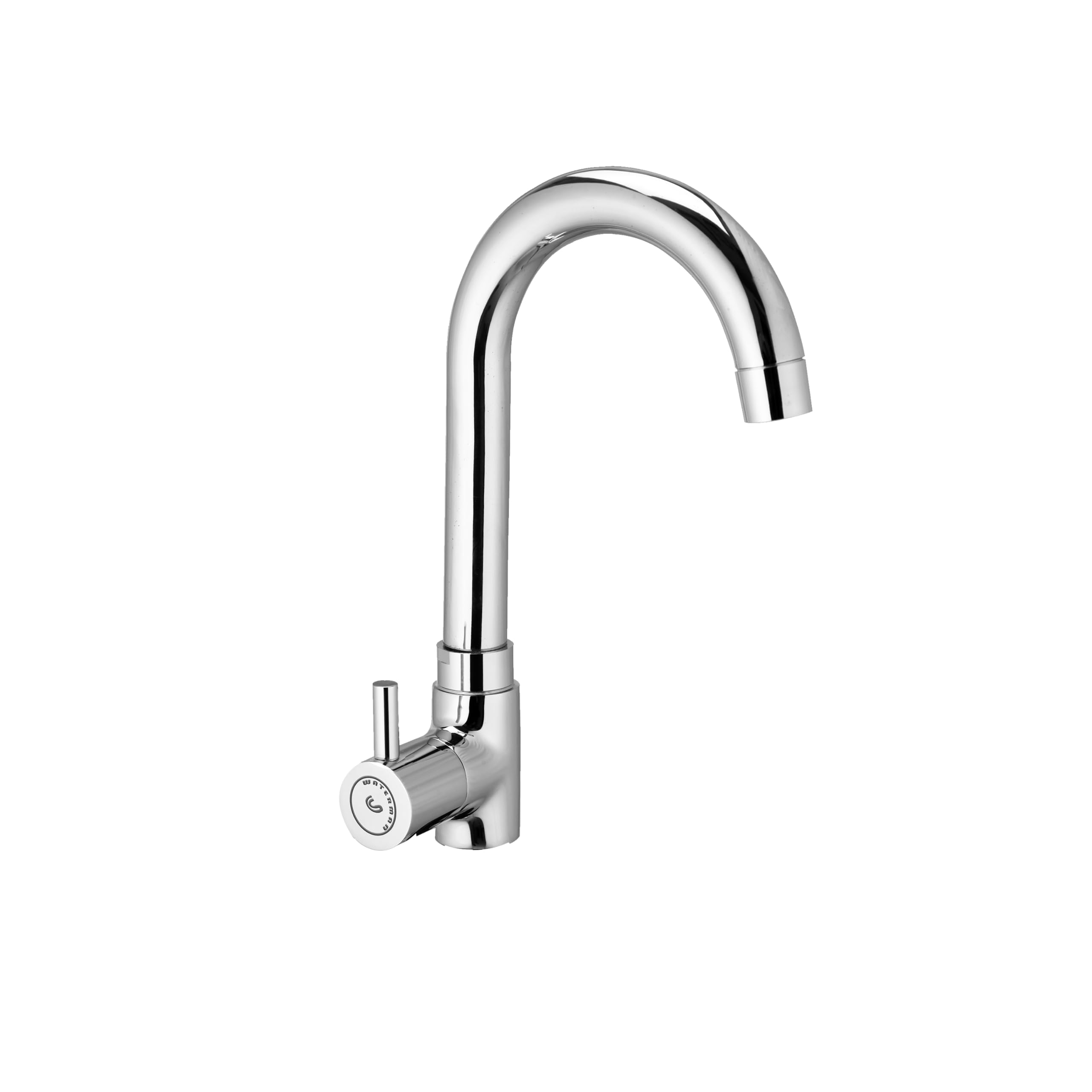 WATERMAN® Aria Swan Neck Pillar Tap (Pack of 1) 360° Flexible Rotating Swivel Spout Brass Chrome Finish Deck Mount Taps for Kitchen Sink and Bathroom Washbasin (B0C5T1XZQH) Amazon Price History, Amazon Price Tracker