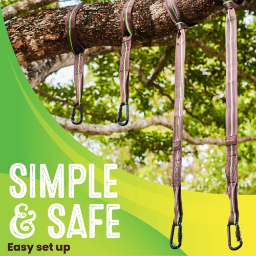 Swurfer SWTHS-120 Tree Swing Hammock Straps –Hanging Kit thumb #1