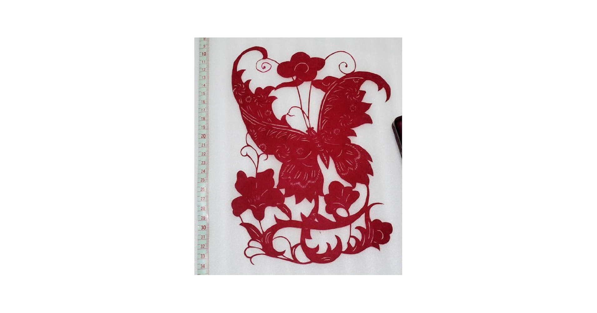 Amazon.co.jp: 切り絵（蝶々）・中国民間芸術切り紙細工 : 本