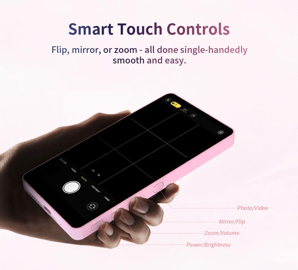 Amazon.co.jp: Shimbol CP5 Lite II 磁気式自撮りモニター、1080P リア