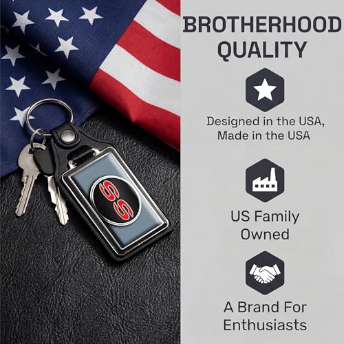 Image of Brotherhood Car Key Chain for Nova - Classic Models Keychain for Men and Women Gift Key Ring