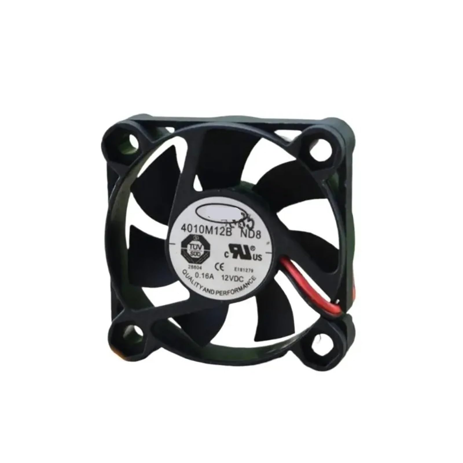 Ventilateur axial 40mm T&T 4010M12B 40x40x10mm 12V mini refroidisseur double bille