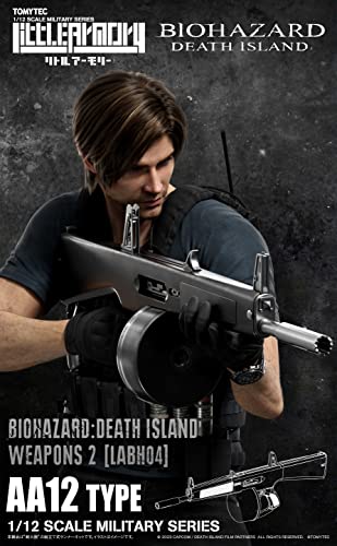 Little Armory Resident Evil Death Island armas en plástico miniatura 1