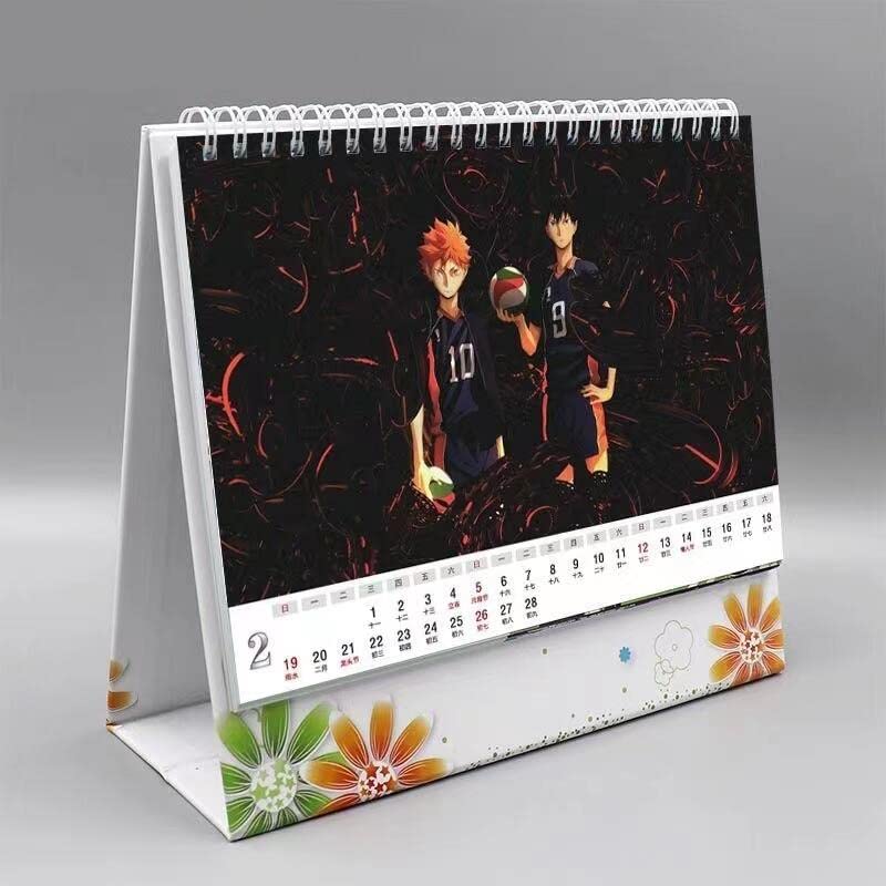 Amazon.co.jp: カレンダー ハイキュー 卓上カレンダー 日向翔陽 影山飛