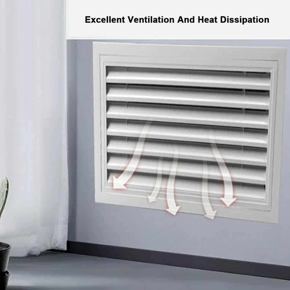 Rejilla de Retorno Aluminio con Filtro de Malla Extraíble para Techo Pared