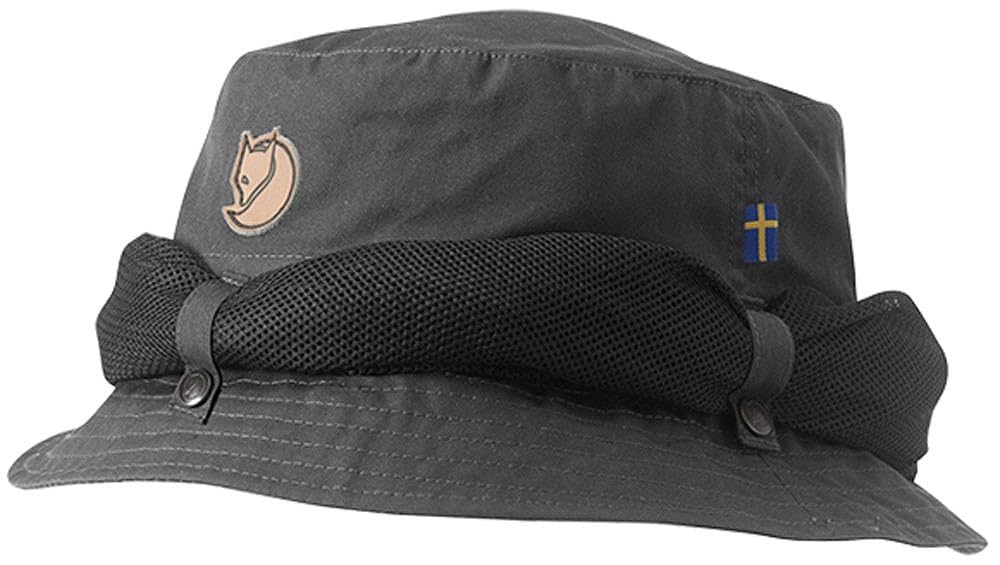 Fjällräven Marlin Mosquito Hat - Dark Grey, Large