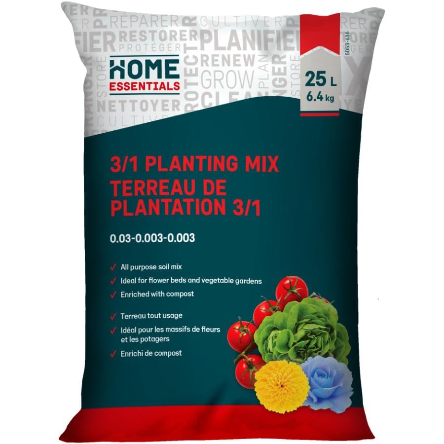 best soil mix (3L)6袋 Amazon.com : 3-in-1 Planting Mix Soil - 25L : Patio, Lawn