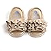 Ohwawadi Baby Girl Sandals Summer Fashion Princess Wedding Dress Flats Shoes Infant Newborn Crib Shoes First Walkers Prewalkers
