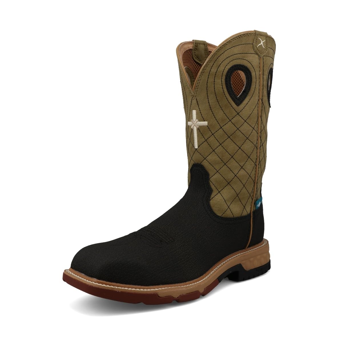 Twisted X Men’s 12” Pull On Nano Composite Toe Waterproof Western Work Boot