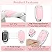 PIFOOG for Hyundai Elantra Key Fob Cover 2023 2022 2021 Palisade 5 Buttons Car Keys Case Shell Protector Full Covers Pink Bling Keychain Accessories Girly Women Cute TPU