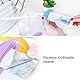 UMCHU 9 Stück Buntes Zahnpasta ausdrücker,Toothpaste dispenser,Mehrzweck-Handquetsche,für Zahnpasta, Kosmetika, Gesichtsreinigern, Peelings usw