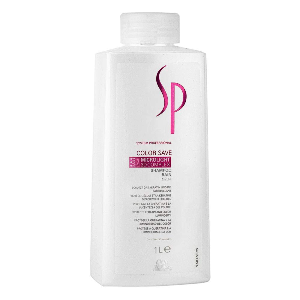 Wella SP System Professional Color Save Shampoo, 1000 ml, 1er Pack, (1x ...